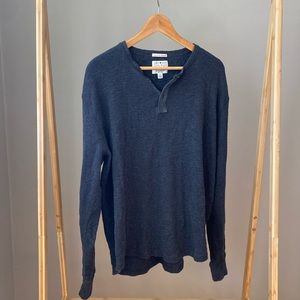 Lucky Brand Waffle Thermal Long Sleeve Shirt